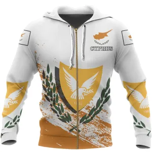 Cyprus Special Zipper Hoodie A7