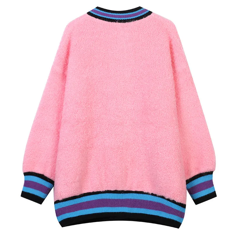 Delighted by You Striped Knit Cardigan