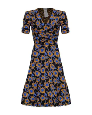 DVF Koren Reversible Print Dress