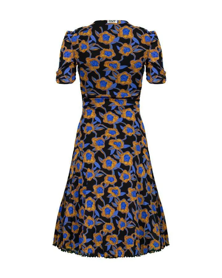 DVF Koren Reversible Print Dress