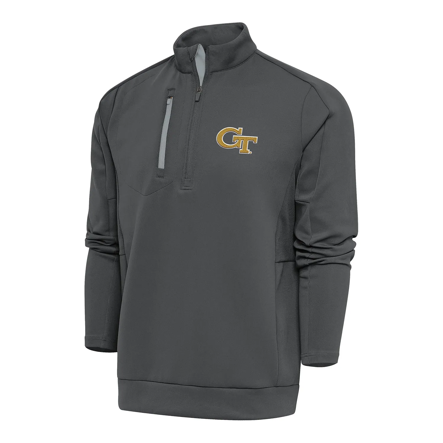 Georgia Tech Yellow Jackets Generation 1/4 Zip  Grey Pullover Jacket