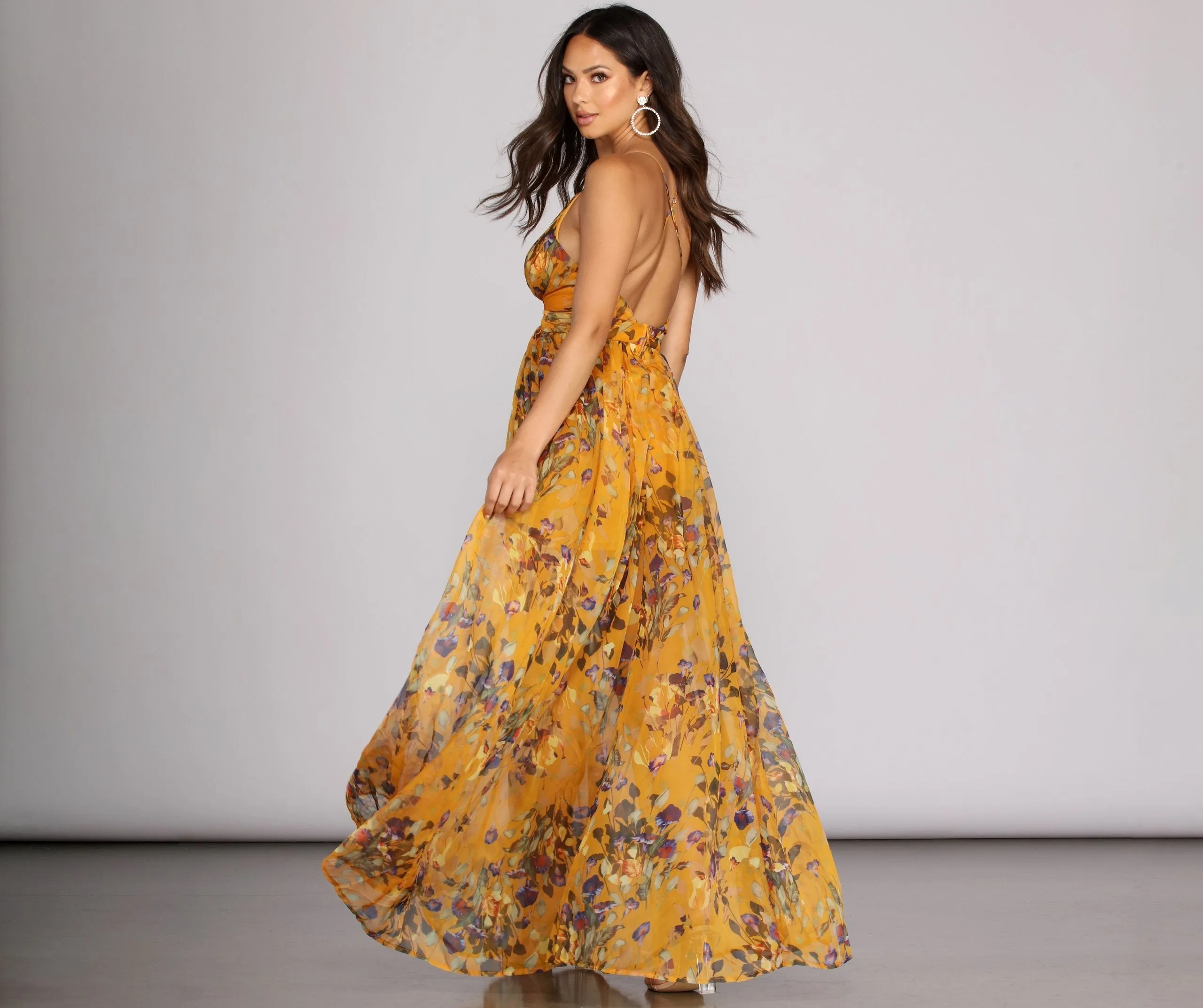 Leanna My Sunshine Floral Dress