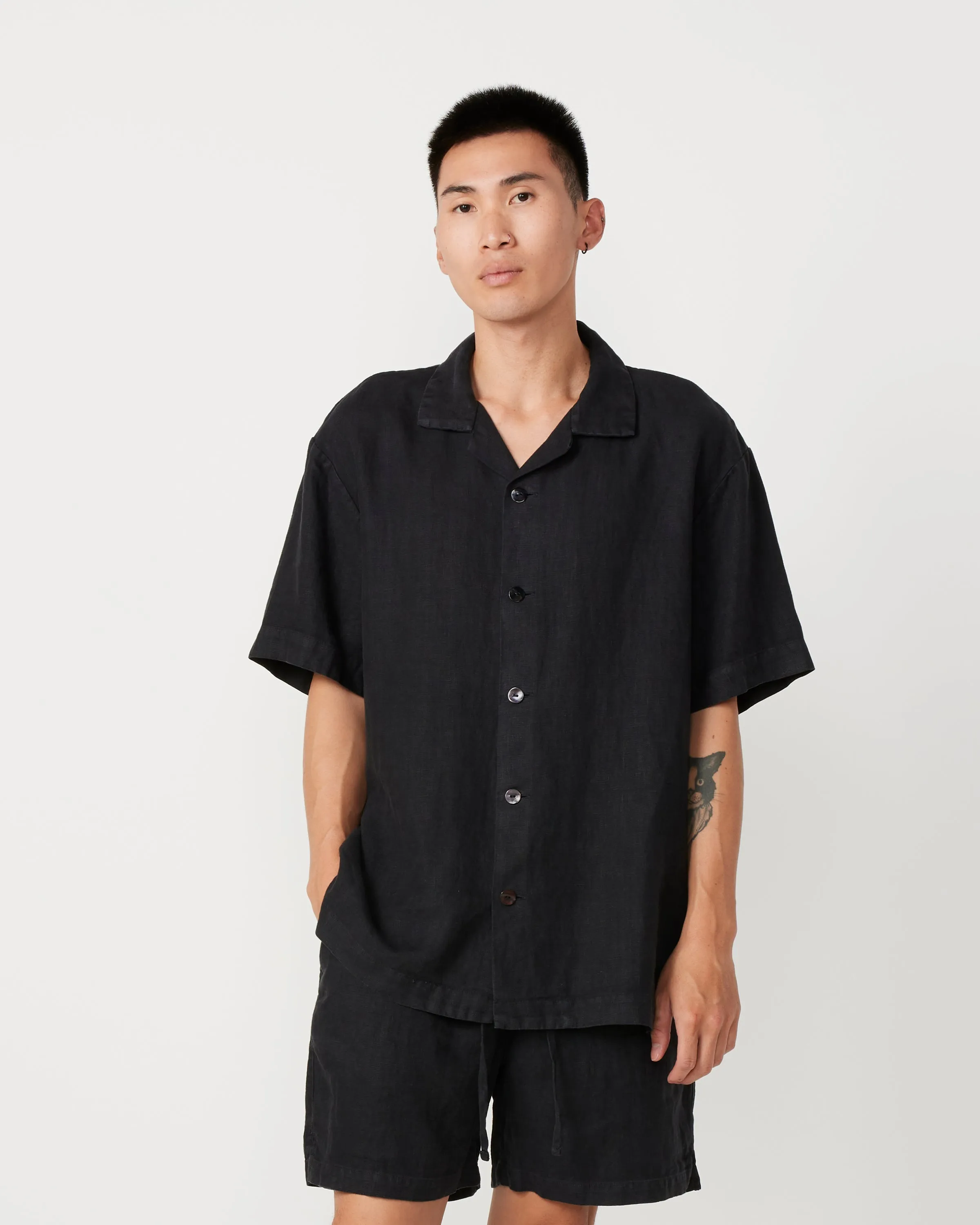 Linen Haus Shirt in Night