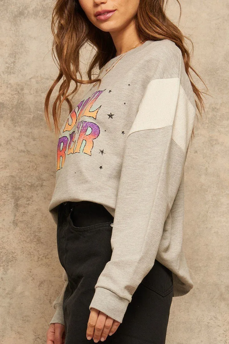 Soul Rider French Terry Graphic Sweatshirt