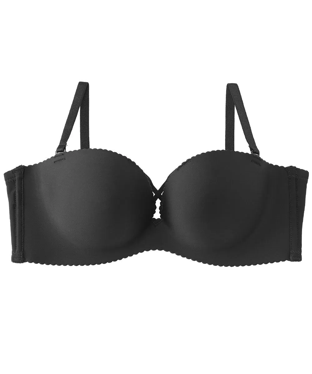 Strapless Maximum Boost Bra CHOMORI BRA(R) Demi Bra