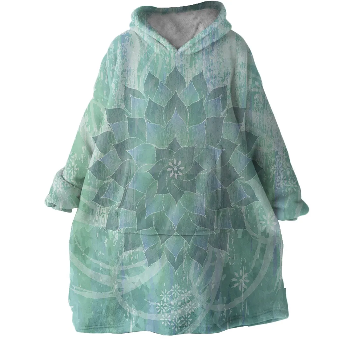 The Ocean Hues Wearable Blanket Hoodie