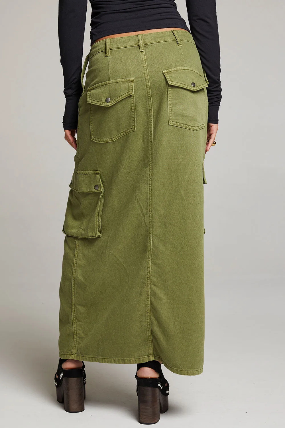 Tri Sphagnum Maxi Skirt