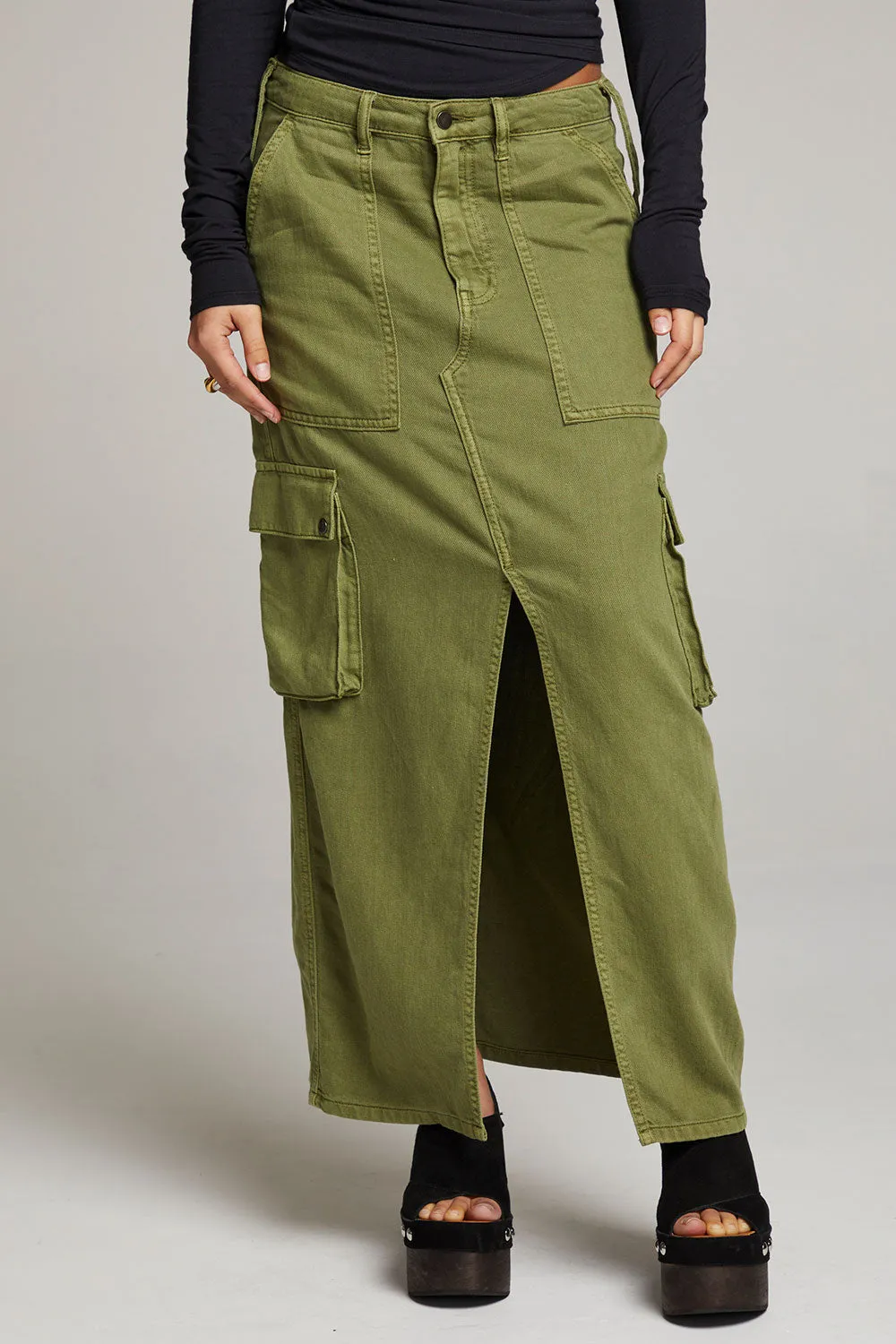 Tri Sphagnum Maxi Skirt