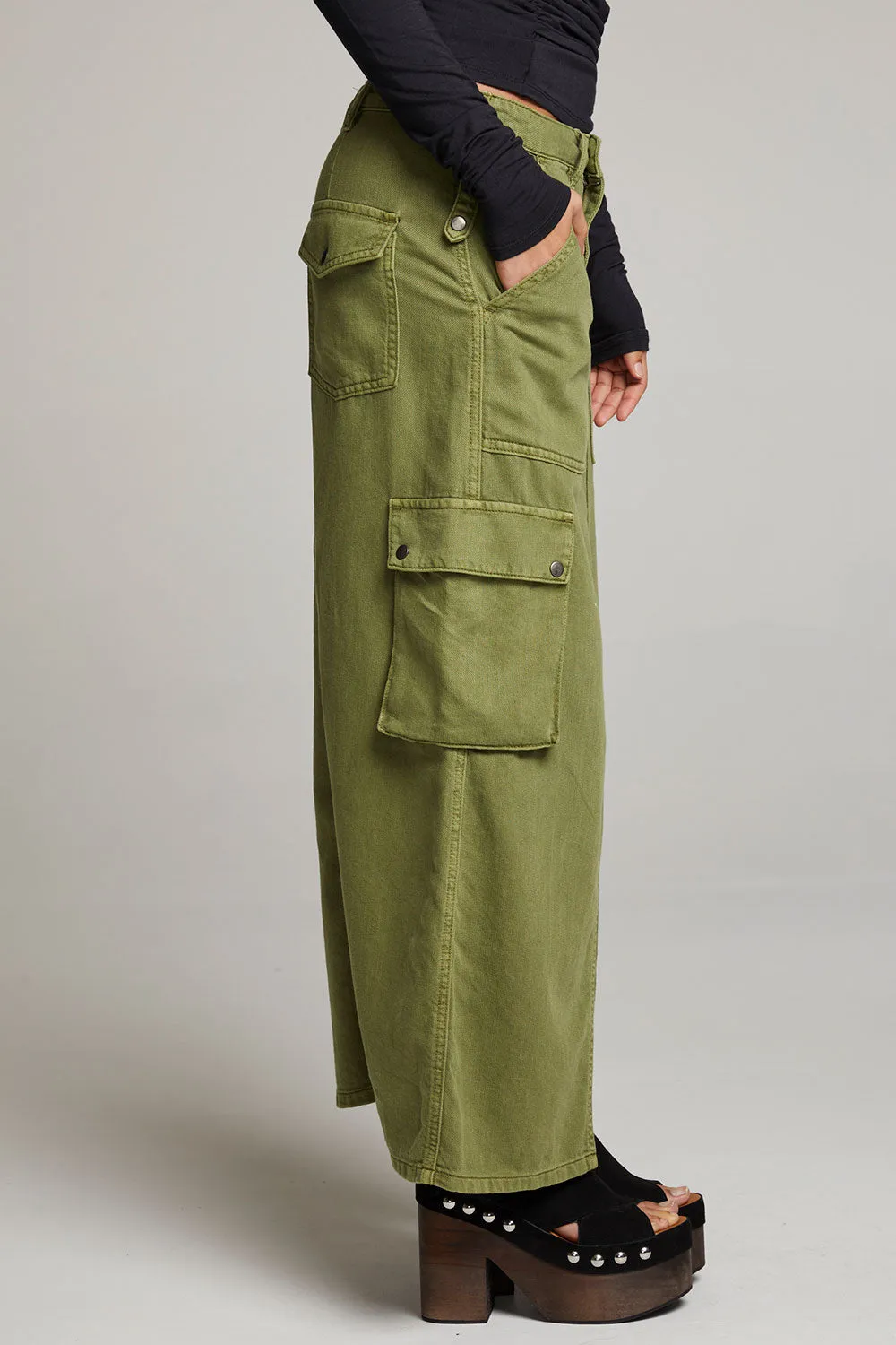 Tri Sphagnum Maxi Skirt