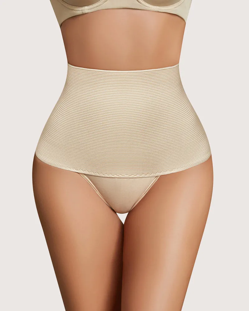 Tummy Control Thong High Waist Panty Shapewear