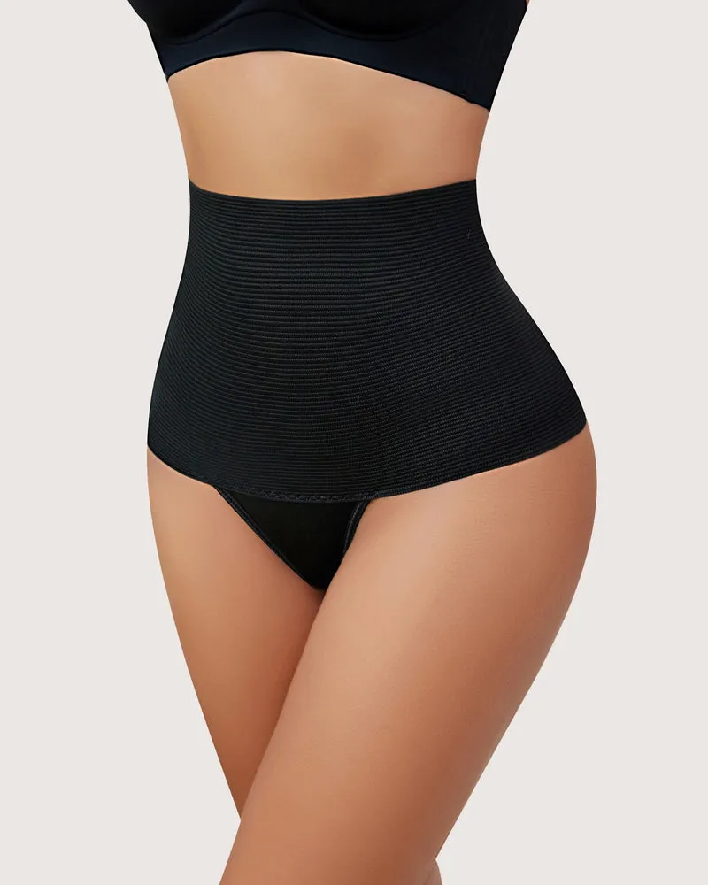 Tummy Control Thong High Waist Panty Shapewear