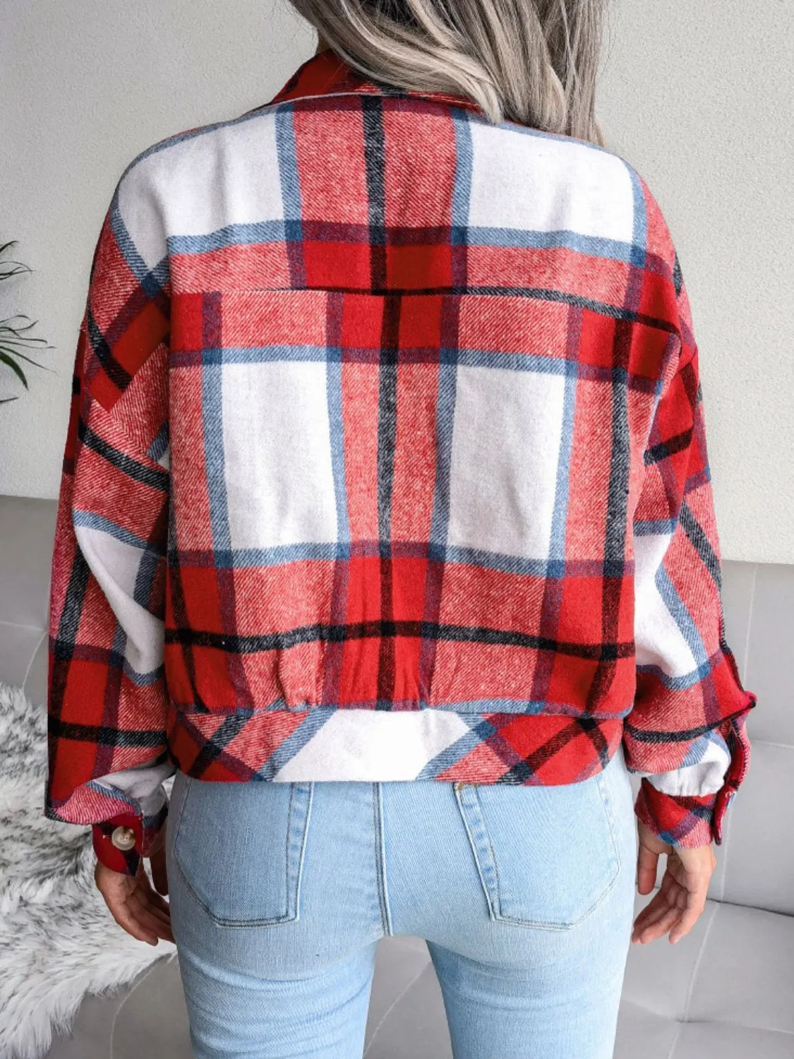 Zara Plaid Jacket