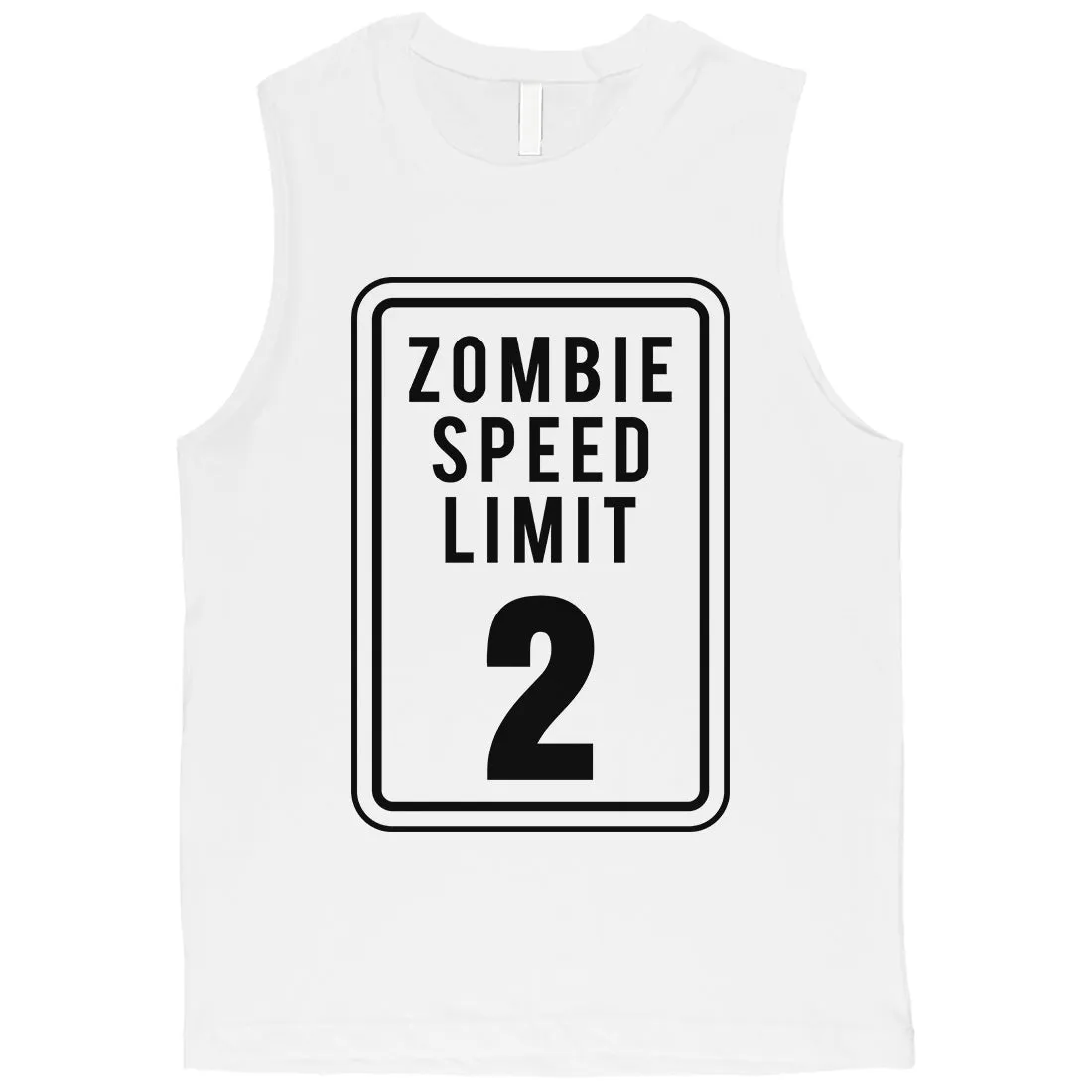 Zombie Speed Limit Mens Muscle Shirt