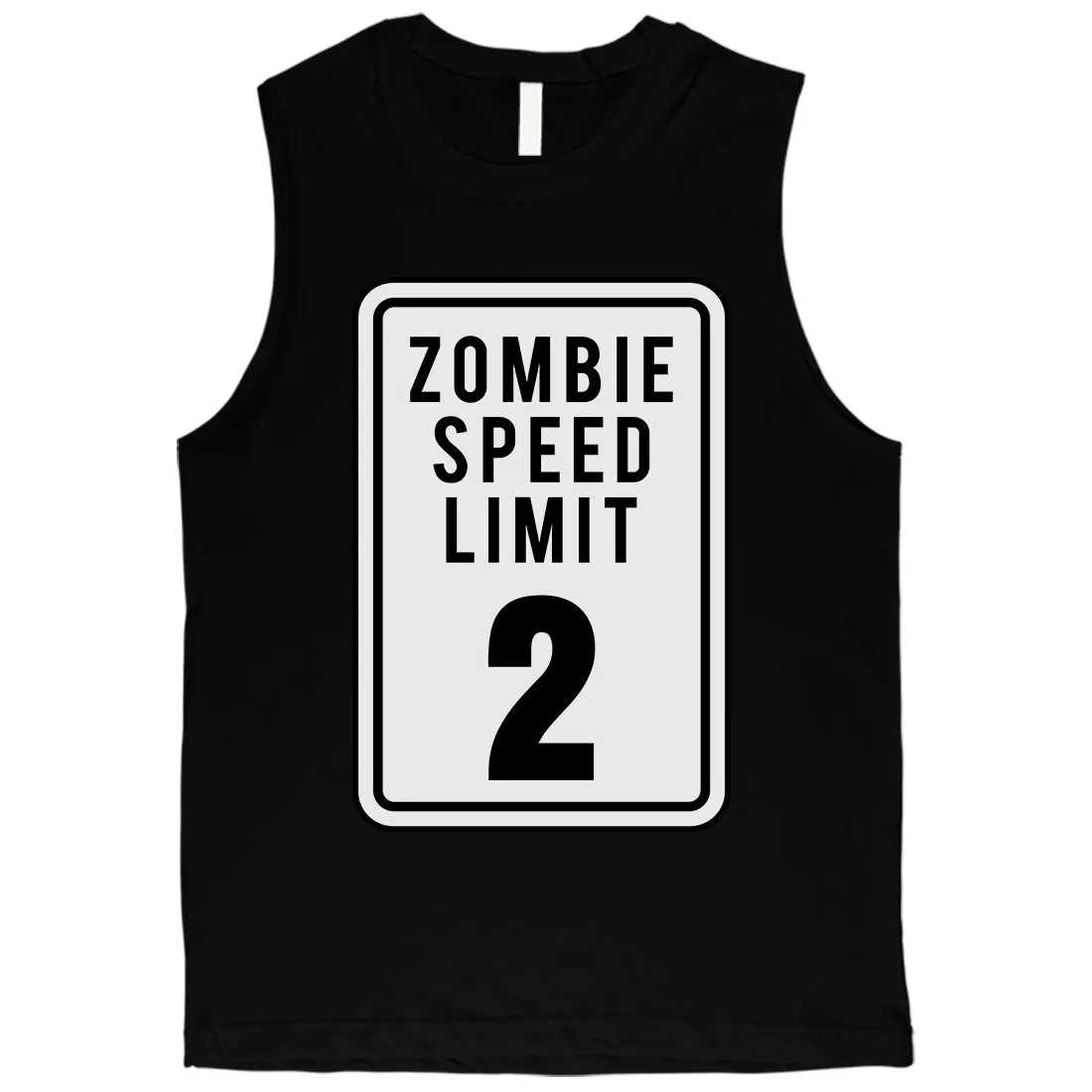 Zombie Speed Limit Mens Muscle Shirt